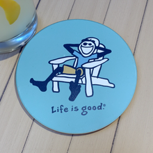 Load image into Gallery viewer, Coaster "Life Is Good" Set of 4