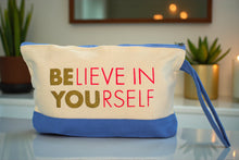 Load image into Gallery viewer, "Believe in Yourself" Canvas Bag
