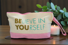 Load image into Gallery viewer, "Believe in Yourself" Canvas Bag
