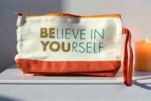 Load image into Gallery viewer, "Believe in Yourself" Canvas Bag
