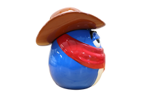 Load image into Gallery viewer, M&amp;M Candy Jar "Bandit Cowboy"
