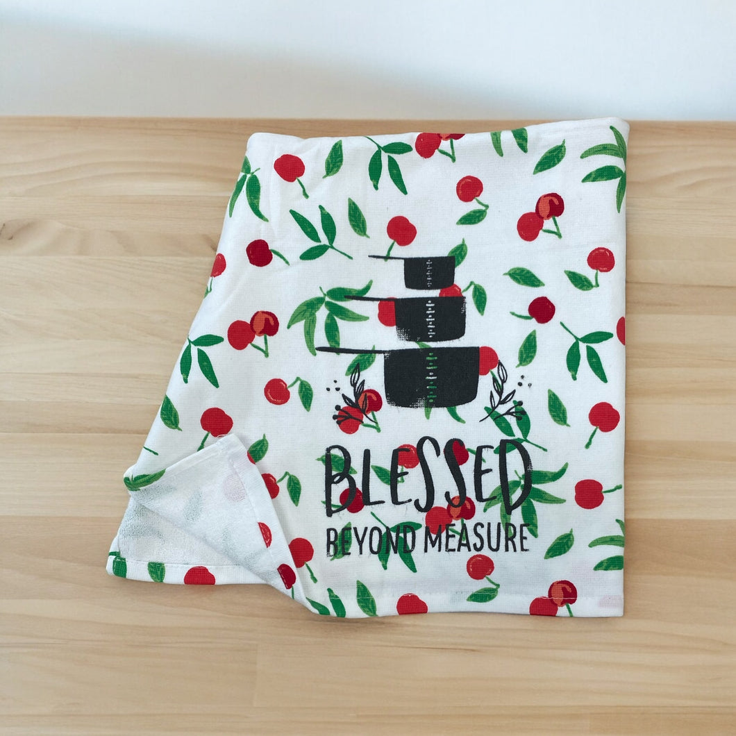 Tea Towel Cherry 