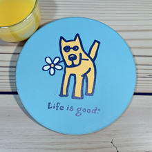 Load image into Gallery viewer, Coaster "Life Is Good" Set of 4
