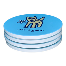 Load image into Gallery viewer, Coaster "Life Is Good" Set of 4
