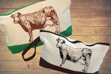 Load image into Gallery viewer, &quot;Cow&quot; Canvas Bag
