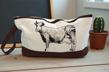 Load image into Gallery viewer, &quot;Cow&quot; Canvas Bag
