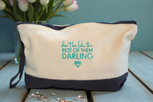 Load image into Gallery viewer, "Don't Be Like The Rest of Them Darling" Canvas Bag
