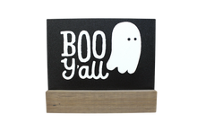 Load image into Gallery viewer, Double Sided Halloween &amp; Fall Sign Decor
