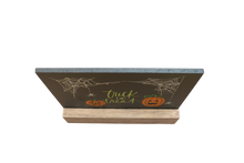 Load image into Gallery viewer, Double Sided Halloween &amp; Fall Sign Decor
