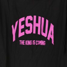 Load image into Gallery viewer, "Yeshua The King Is Coming" Black T-Shirt
