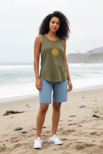 Load image into Gallery viewer, "Life Is Good" Green Tank Top
