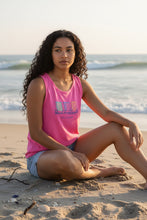 Load image into Gallery viewer, "Life Is Good" Pink Tank Top
