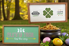 Load image into Gallery viewer, St. Patrick's Day &amp; Easter Double Sided Décor
