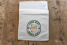 Load image into Gallery viewer, Tea Towel "Sun's Out Bun's Out" Hot Dog
