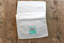 Load image into Gallery viewer, Tea Towel "Kiss The Cook"
