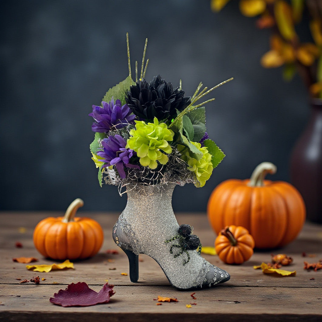 Witch's Boot Figurine