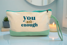 Load image into Gallery viewer, "You Are Enough" Canvas Bag
